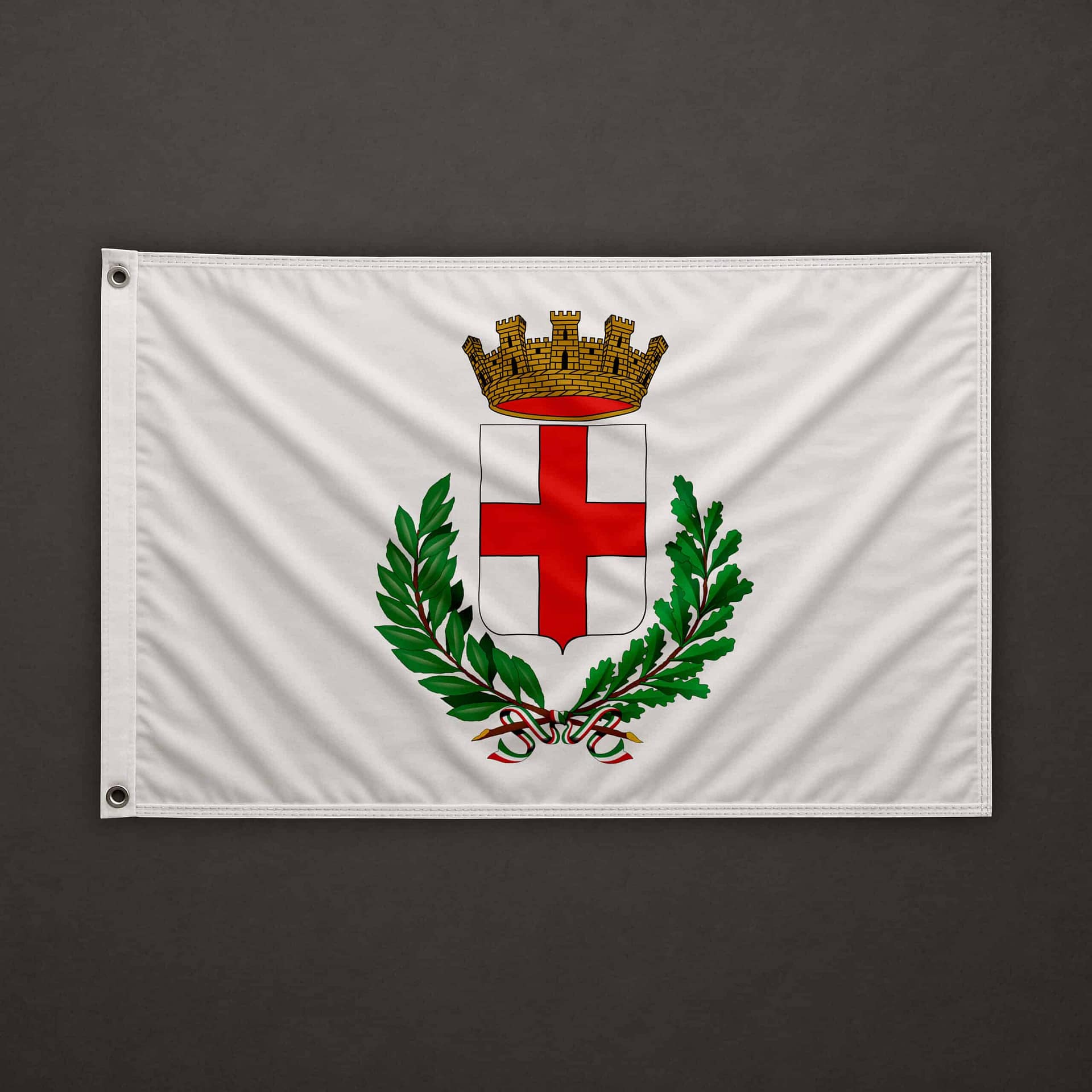 City of Milan Flag 1 City of Milan Flag