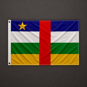 Central African Republic Flag