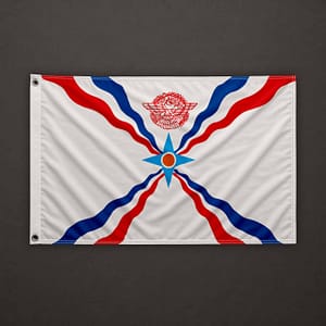 Assyrien Flagge