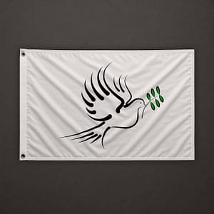 Friedenstaube Flagge