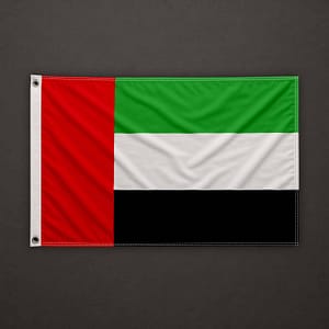 Flagge der Vereinigten Arabischen Emirate