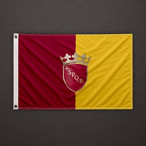 Flagge der Stadt Rom