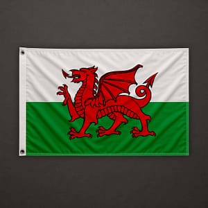 Wales Flagge