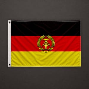 Ostdeutschland - DDR-Flagge