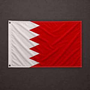 Bahrain Flagge