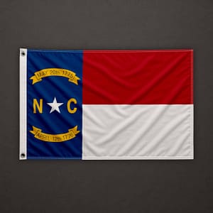 North Carolina Flagge