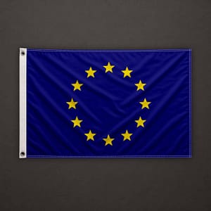 Britische Flagge im Indischen Ozean