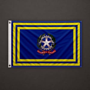 Flagge des italienischen Premierministers