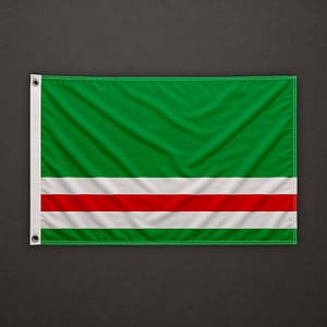 Tschetschenische Republik Itschkeria Flagge
