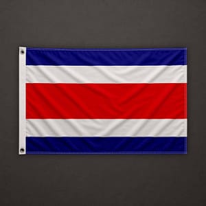 Costa Rica Flagge