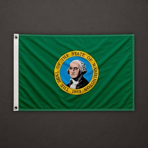 Washington State Flagge