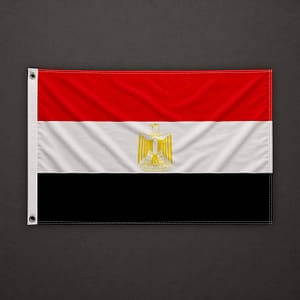 Ägypten Flagge