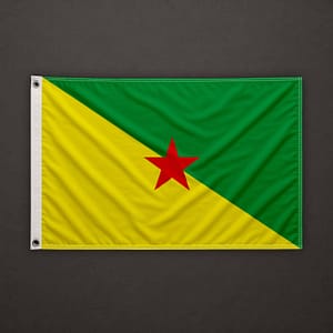 Flagge von Französisch-Guayana