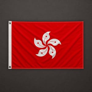 Hong Kong Flagge