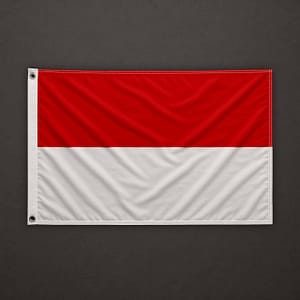 Indonesien Flagge