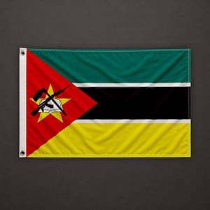 Mosambik Flagge