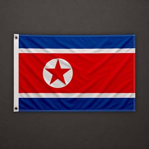 Nordkorea Flagge