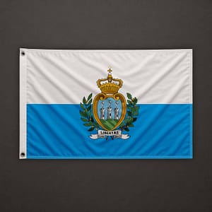 San Marino Flagge