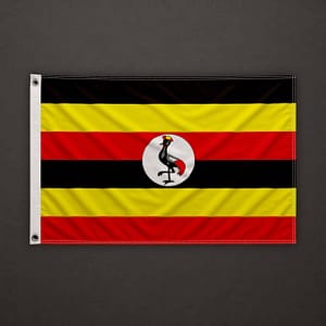 Uganda Flagge