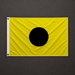 Código Náutico Internacional - Bandera de INDIA