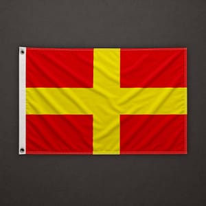 Código Náutico Internacional - Bandera ROMEO