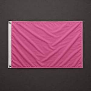 Bandera Rosa Llana