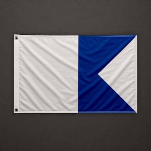 Code nautique international - Drapeau ALPHA