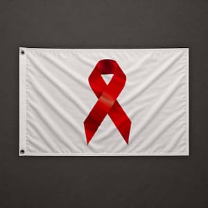 Bandiera dell'AIDS