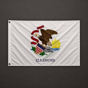 Bandiera dell'Illinois