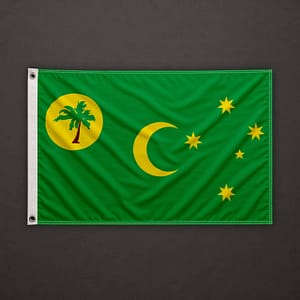 Isole Cocos e bandiera delle Keeling