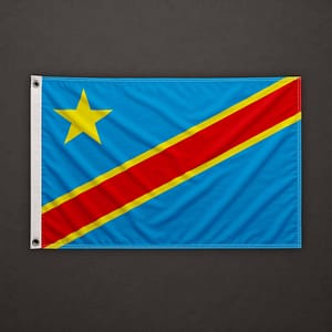 Bandiera della Repubblica Democratica del Congo