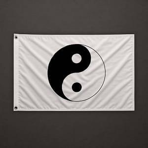 Ying e Yang - Bandiera TAO