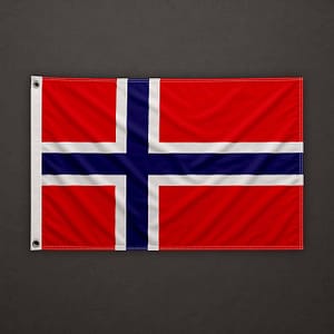 Bandiera delle Svalbard e Jan Mayen