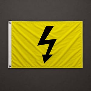 Zastava za nevarnost visoke napetosti