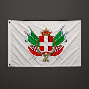 Kraljevina Italija - Kraljevina Sradegna Zastava
